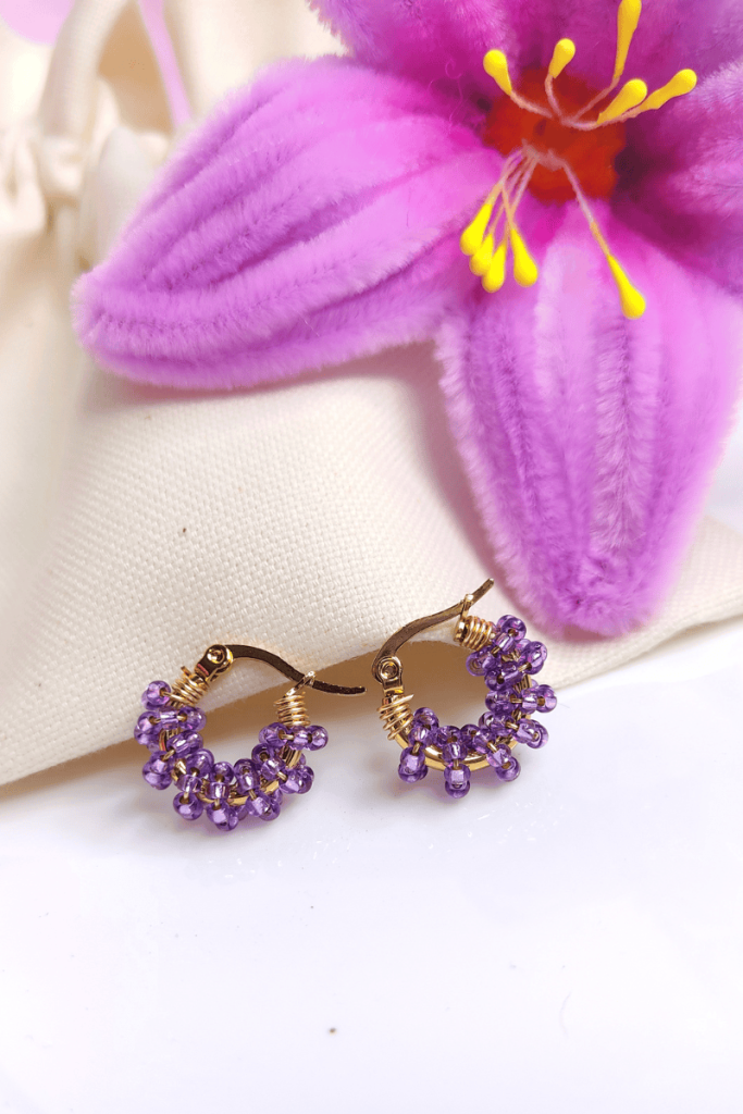 Candongas artesanales 1CM