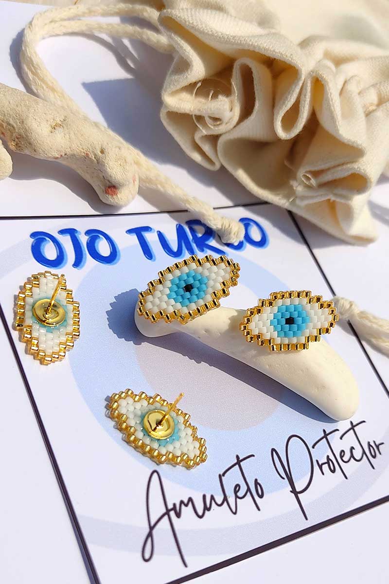 Topos ojo turco alargado