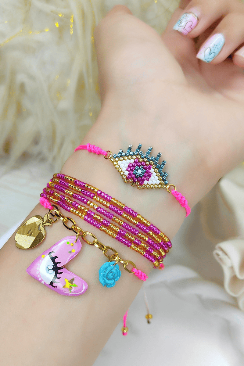 Set pulseras POP MISTICO