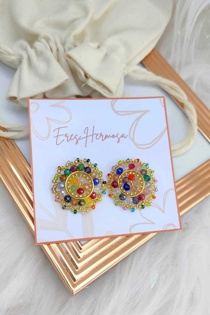 Maxitopos cristales mostacilla colores